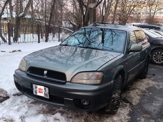 2001 Subaru Outback II, зелёный, 300000 рублей, вид 2