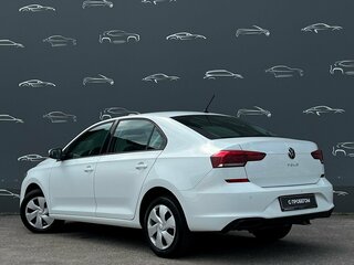 2022 Volkswagen Polo VI, белый, 1465100 рублей, вид 4