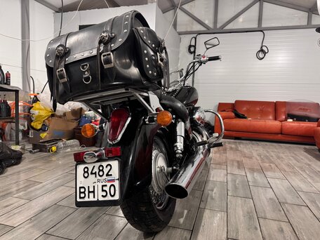 2005 Honda Shadow 750, чёрный, 490000 рублей, вид 3