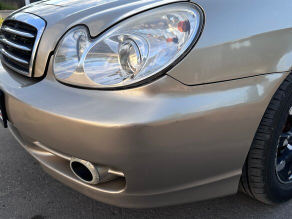2006 Hyundai Sonata ТагАЗ IV (EF) Рестайлинг, бежевый, 280000 рублей - вид 13
