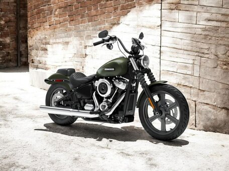 2026 Harley-Davidson Street Bob, зелёный, 2290000 рублей, вид 1