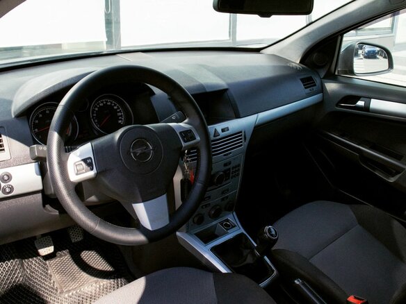 2010 Opel Astra H Рестайлинг, синий, 387000 рублей - вид 14