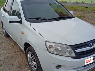 2013 Lada (ВАЗ) Granta I, белый, 600000 рублей, вид 1