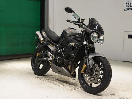 2009 Triumph Street Triple, серый, 520000 рублей, вид 3