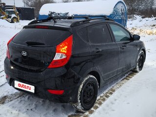 2012 Hyundai Solaris I, чёрный, 1350000 рублей, вид 3