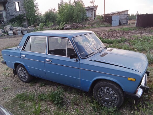 1991 Lada (ВАЗ) 2106, голубой, 140000 рублей - вид 2