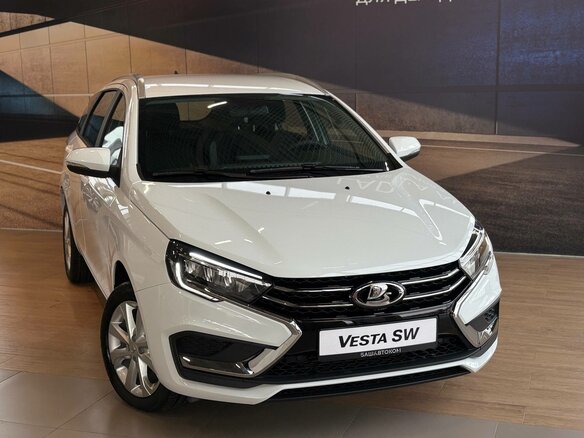 2026 Lada (ВАЗ) Vesta SW I Рестайлинг (NG), белый, 1915000 рублей - вид 12