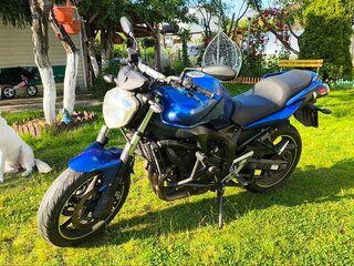 2008 Yamaha FZ6, синий, 415000 рублей, вид 5