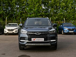 2021 Chery Tiggo 4 I Рестайлинг, синий, 965000 рублей, вид 3