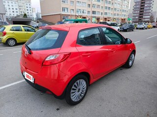 2008 Mazda 2 II (DE), красный, 710000 рублей, вид 3