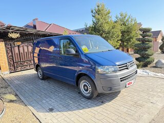 2010 Volkswagen Transporter T5 Рестайлинг, синий, 1260000 рублей, вид 3