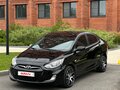 2011 Hyundai Solaris I, чёрный