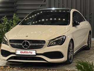 2017 Mercedes-Benz CLA 200 I (C117, X117) Рестайлинг, белый, 2170000 рублей, вид 1