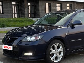 2008 Mazda 3 I (BK) Рестайлинг, синий, 815000 рублей, вид 2