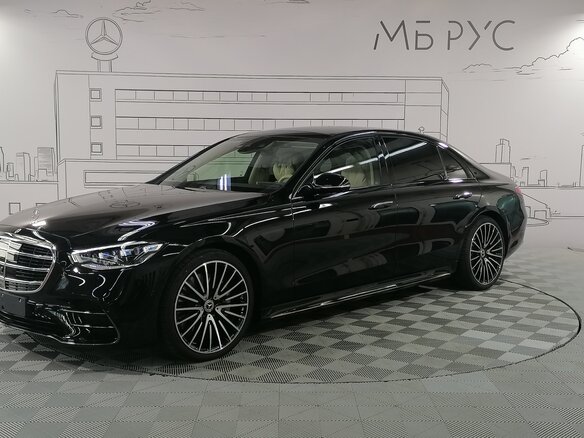 2024 Mercedes-Benz S-Класс 500 4MATIC VII (W223), чёрный
