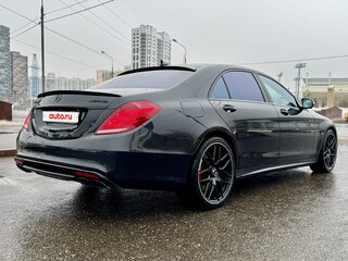 2013 Mercedes-Benz S-Класс AMG 63 AMG Long III (W222, C217), чёрный, 3950000 рублей, вид 4