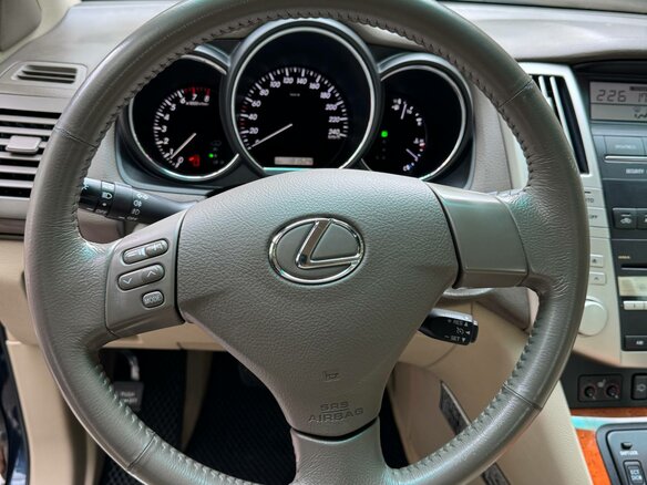 2006 Lexus RX 350 II Рестайлинг, синий, 1300000 рублей - вид 9