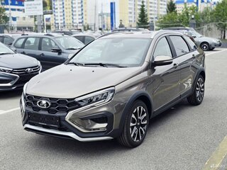 2026 Lada (ВАЗ) Vesta SW Cross I Рестайлинг (NG), бежевый, 2113000 рублей, вид 3