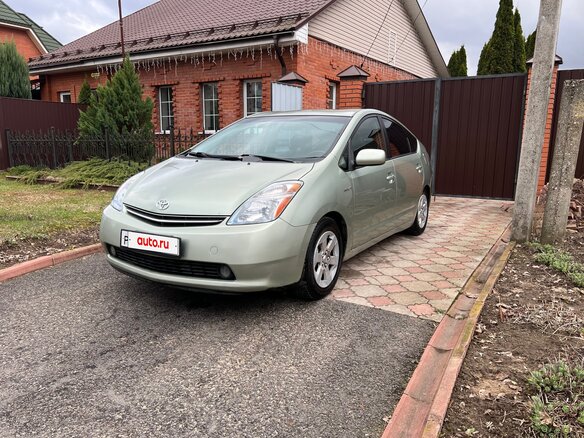 2007 Toyota Prius II Рестайлинг (XW20), зелёный, 750000 рублей - вид 1