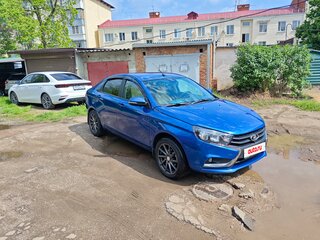 2020 Lada (ВАЗ) Vesta I, синий, 1150000 рублей, вид 4