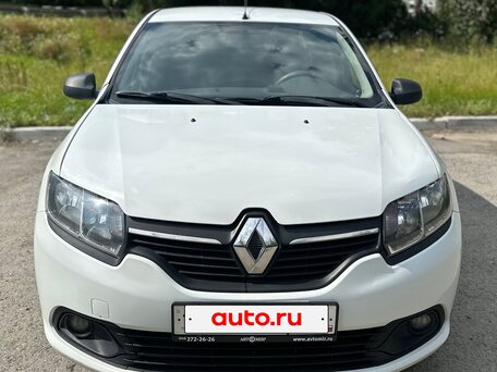 2015 Renault Logan II, белый, 535000 рублей, вид 1