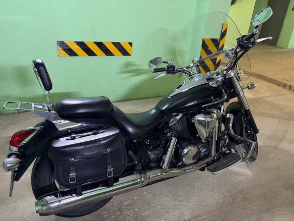 2011 Yamaha XVS950, чёрный - вид 16