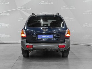 2004 Hyundai Santa Fe I, синий, 599000 рублей, вид 4