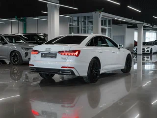 2020 Audi A6 40 TDI V (C8), белый, 4725000 рублей, вид 4
