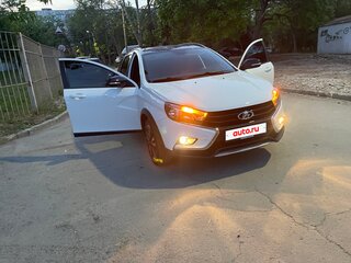 2021 Lada (ВАЗ) Vesta SW I, белый, 1375000 рублей, вид 2