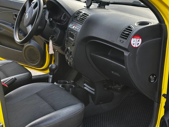 2009 Kia Picanto I Рестайлинг, жёлтый, 540000 рублей - вид 12