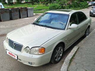 2004 Kia Magentis I Рестайлинг, белый, 334000 рублей, вид 1