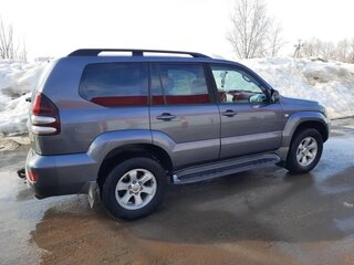 2008 Toyota Land Cruiser Prado 4-speed 120 Series Рестайлинг, серый, 2300000 рублей, вид 3