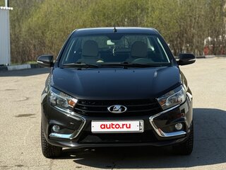 2015 Lada (ВАЗ) Vesta I, чёрный, 900000 рублей, вид 2