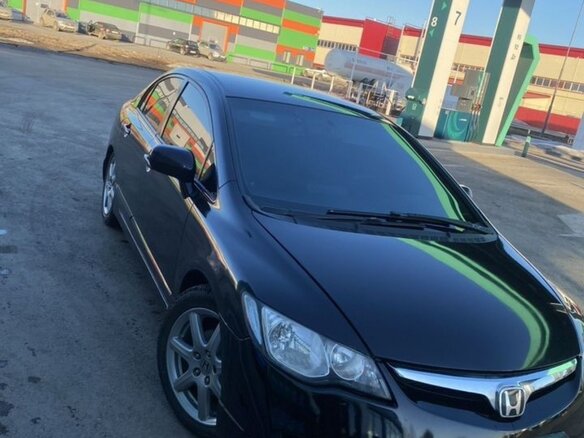 2007 Honda Civic VIII, чёрный - вид 16