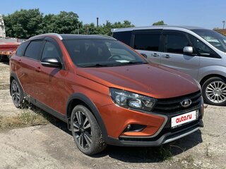 2021 Lada (ВАЗ) Vesta SW I, оранжевый, 1200000 рублей, вид 3