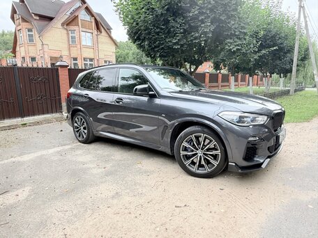2019 BMW X5 30d IV (G05/G18), серый, 6055000 рублей, вид 4