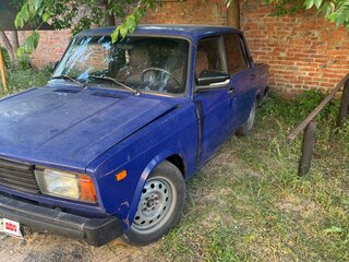 2002 Lada (ВАЗ) 2105, голубой, 80000 рублей, вид 5
