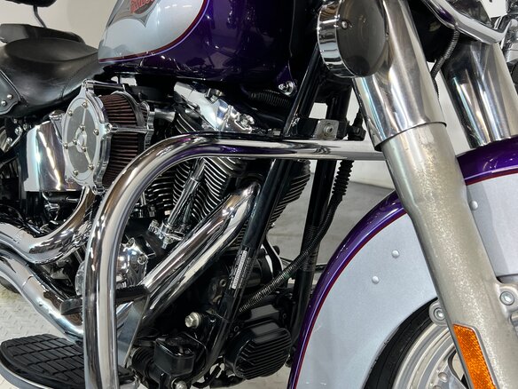 2001 Harley-Davidson Heritage, фиолетовый, 510000 рублей - вид 10