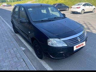 2010 Renault Logan I Рестайлинг, чёрный, 329000 рублей, вид 2