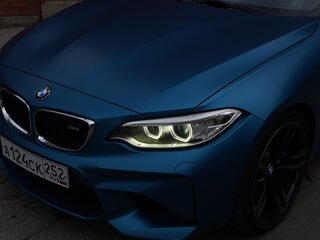 2017 BMW M2 F87, голубой, 4780000 рублей, вид 4