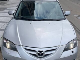 2008 Mazda 3 I (BK) Рестайлинг, серебристый, 450000 рублей, вид 2