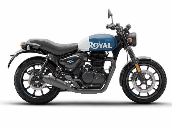 2025 Royal Enfield Hunter, синий