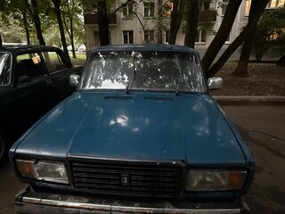 2004 Lada (ВАЗ) 2107, синий, 80000 рублей, вид 1