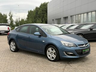 2013 Opel Astra J Рестайлинг, синий, 750000 рублей, вид 2