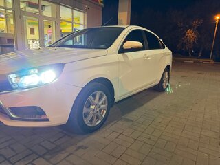 2019 Lada (ВАЗ) Vesta I, белый, 860000 рублей, вид 2