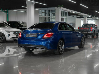 2019 Mercedes-Benz C-Класс 180 IV (W205) Рестайлинг, синий, 3150000 рублей, вид 5