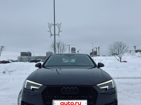 2017 Audi A4 V (B9), чёрный, 1999999 рублей - вид 2