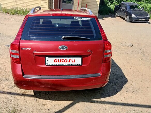 2009 Kia Ceed I, красный, 550000 рублей - вид 2