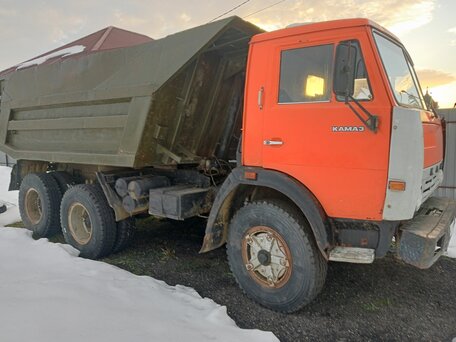 1990 КамАЗ 5511, оранжевый, 750000 рублей, вид 2