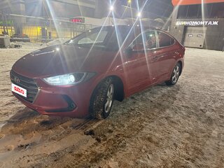 2016 Hyundai Elantra VI (AD), красный, 1250000 рублей, вид 1